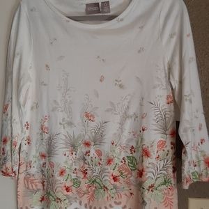 Chicos top.    Size 0